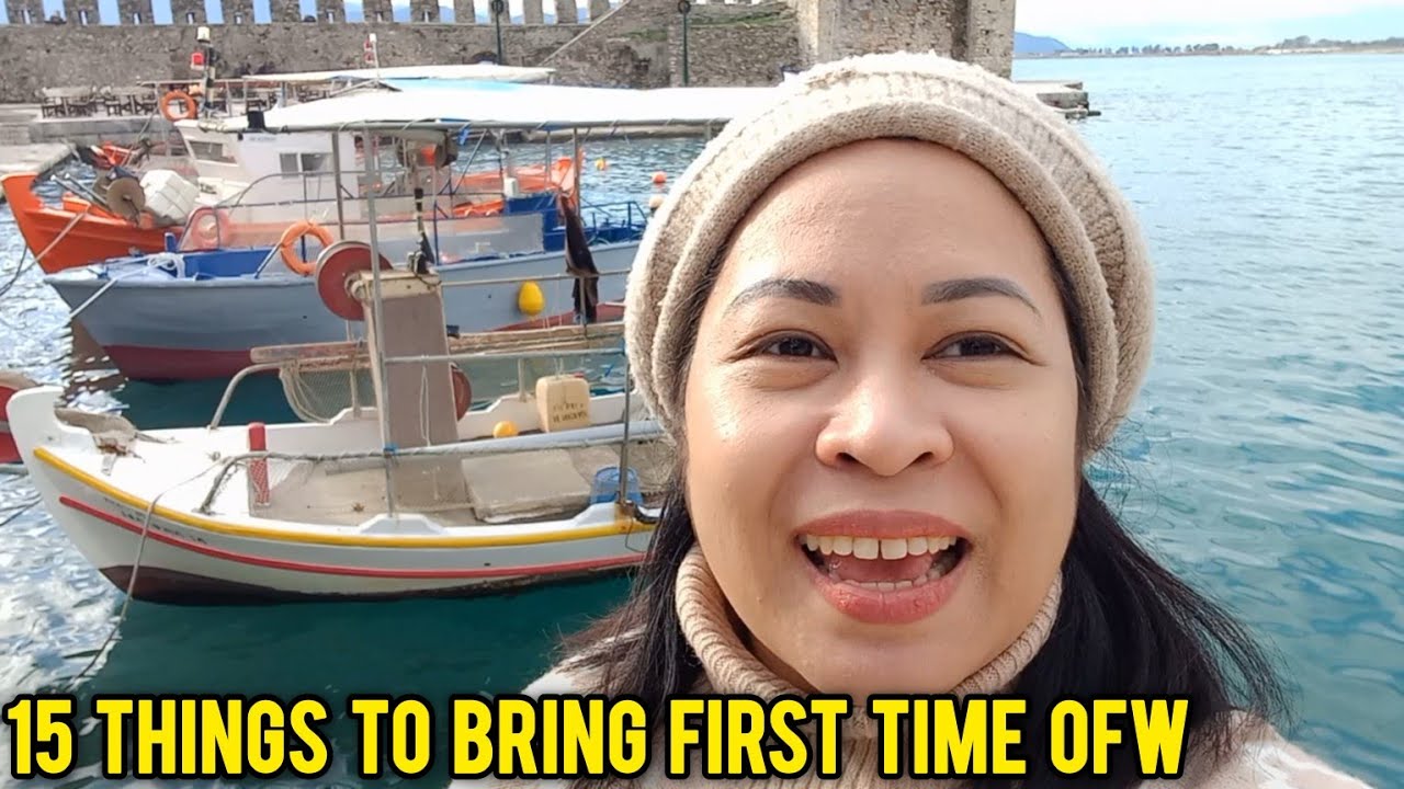 15 Things to Bring First Timer OFW Laman ng Maleta Luggage Flight Abroad/ Seasonal Workers in Greece