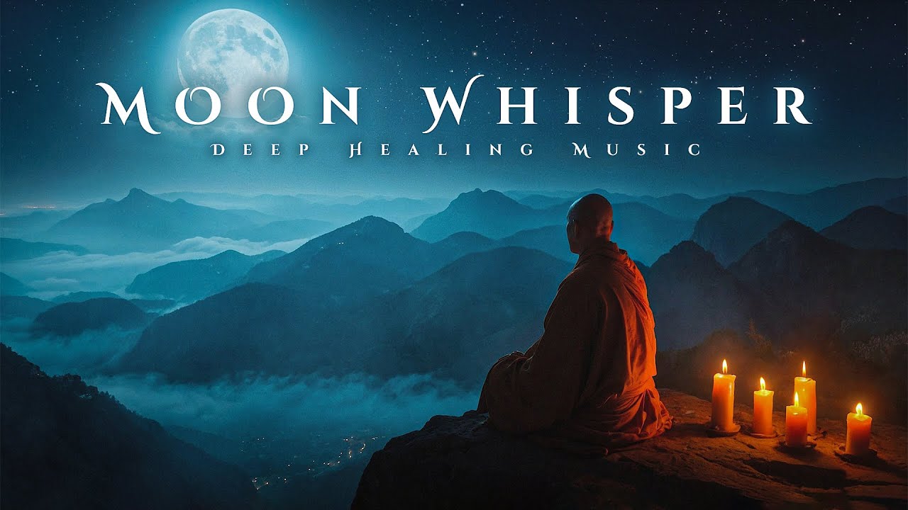 Moon Whisper - Deep Healing Music -  Eliminates Stress, Anxiety and Calms the Mind