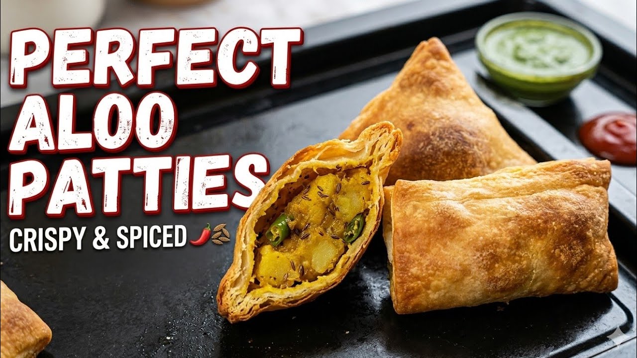  Crispy Aloo patties |bakery style patties recipe |baked not fried 