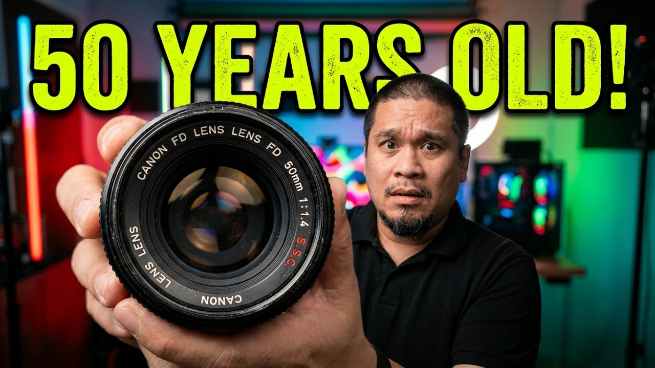 Я установил 50-летний объектив Canon на свою Sony A7R III… ЧТО СЛУЧИЛОСЬ?!