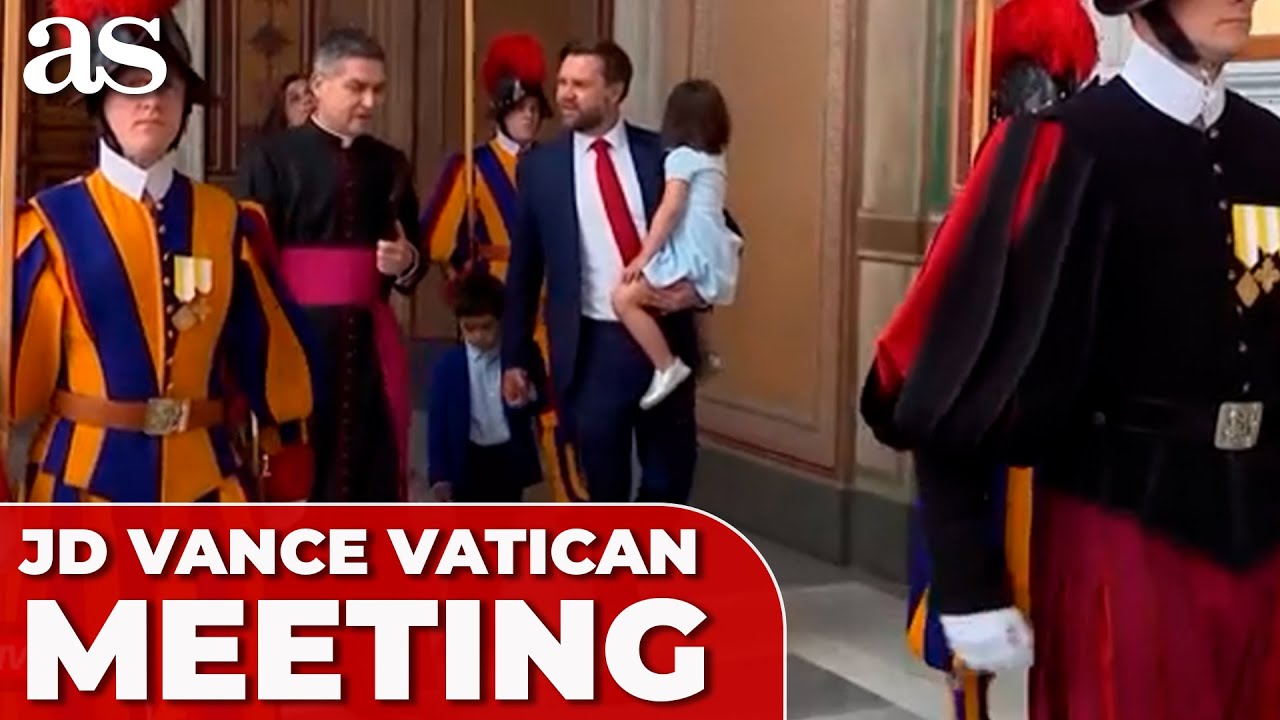 VATICAN holds 'CORDIAL' talks with JD VANCE after criticisms of TRUMP POLICIES