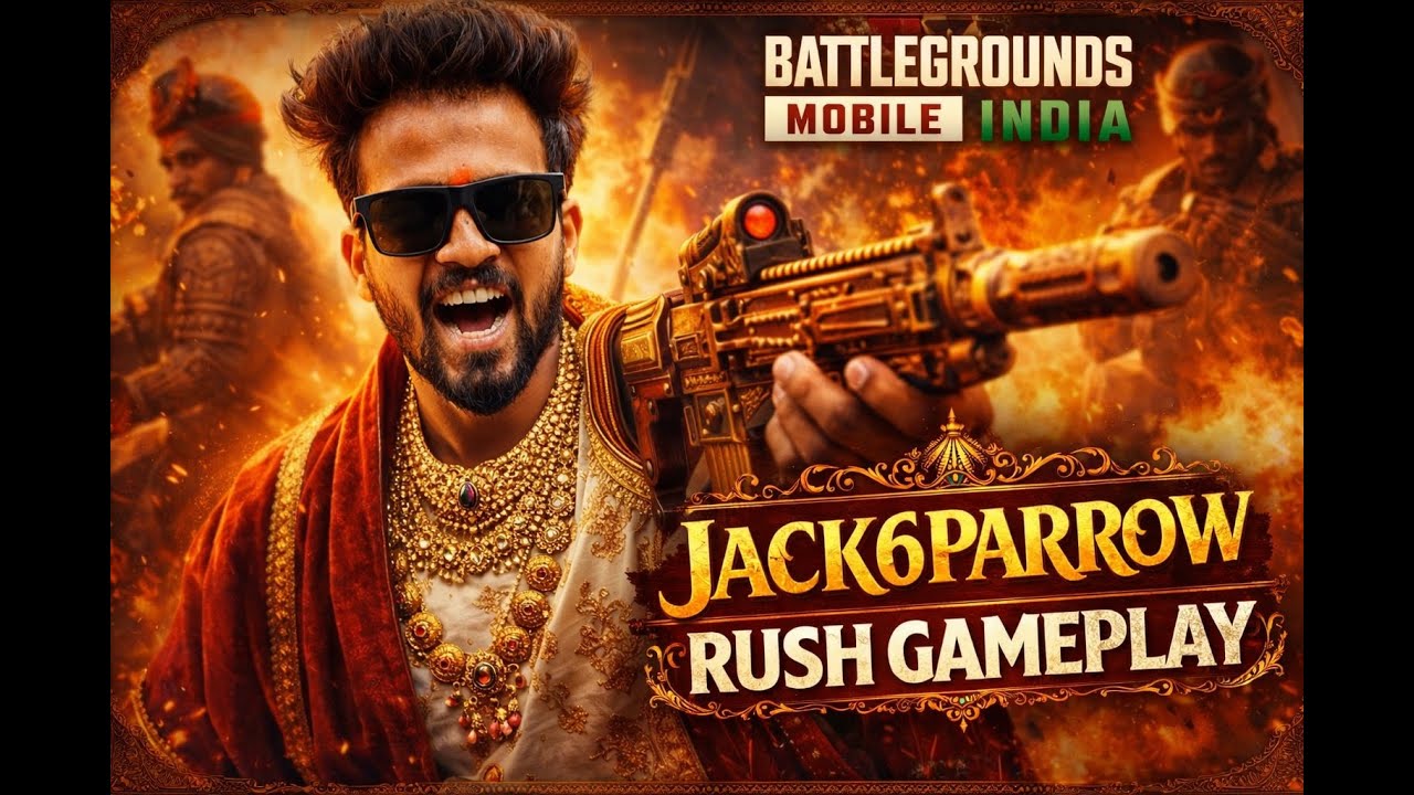 BGMI LIVE | JACK6PARROW | SUBSCRIBE