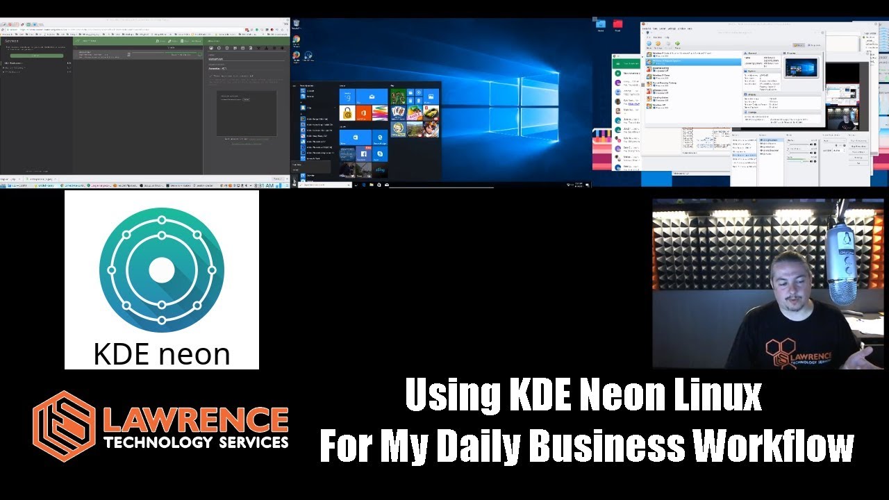 Using KDE Neon Linux  For My Daily Business Workflow