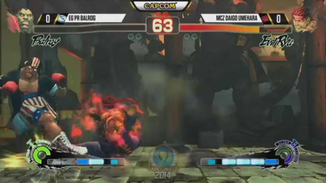 【カプコンカップ2014】「ウメハラ」VS「PR Balrog」ルーザーズトーナメント2回戦