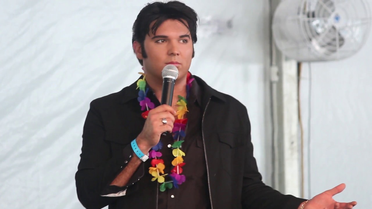 Cody Slaughter sings 'If I Can Dream' Elvis Week 2017