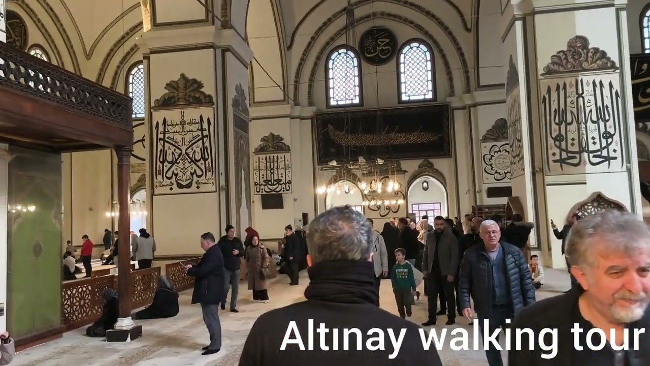 ULUCAMİ CUMARTESİ GÜNÜ YOĞUNLUĞU.