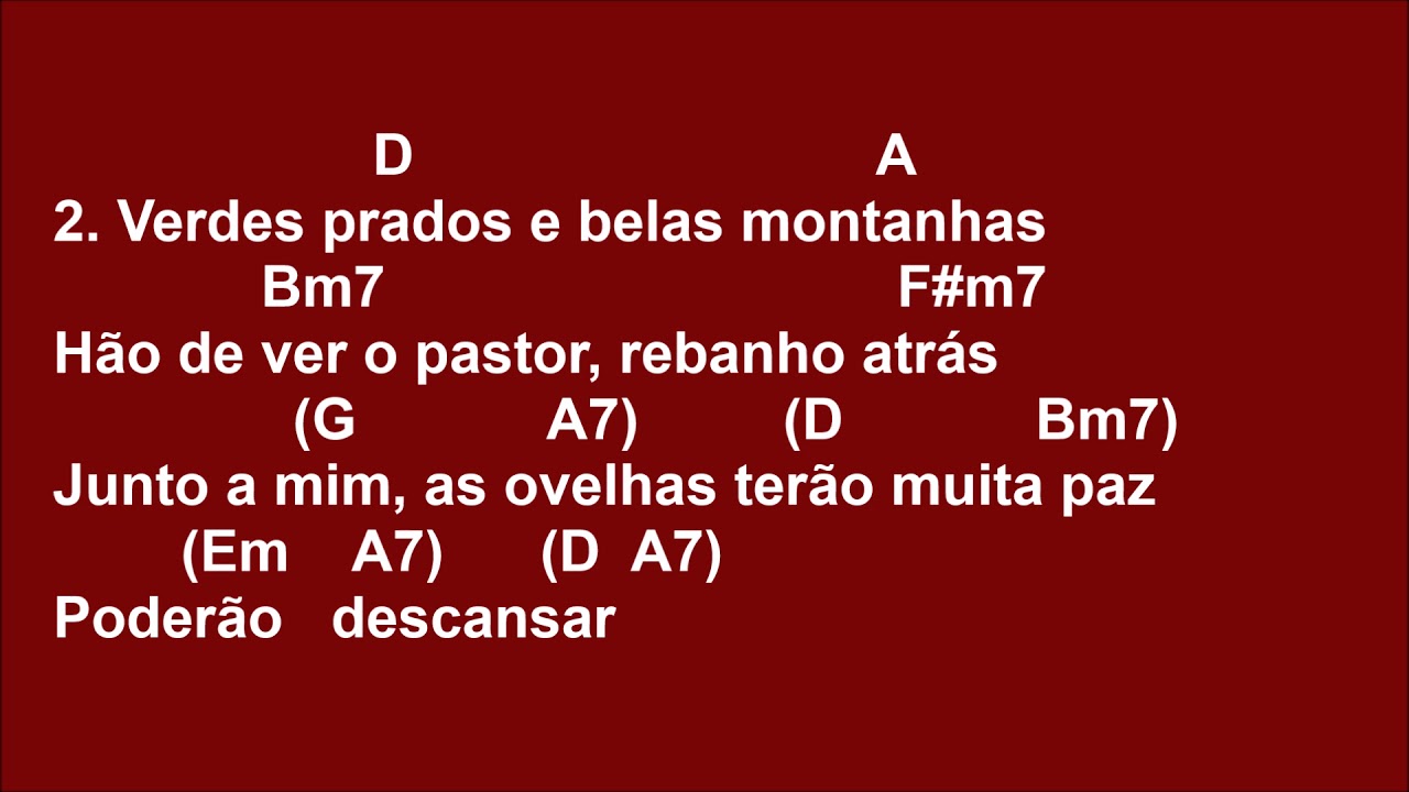 [ENTRADA] SOU BOM PASTOR