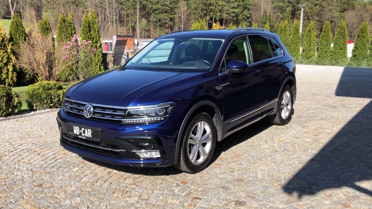 VW Tiguan Highline 4Motion DSG BiTurbo R-Line 240KM HeadUp Dynaudio  ACC Line Side Assist Carnet DCC