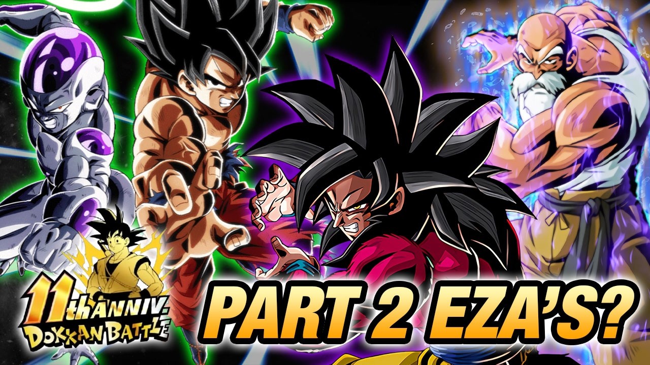 These Part 2 EZA's would go HARD! (Dokkan Battle)