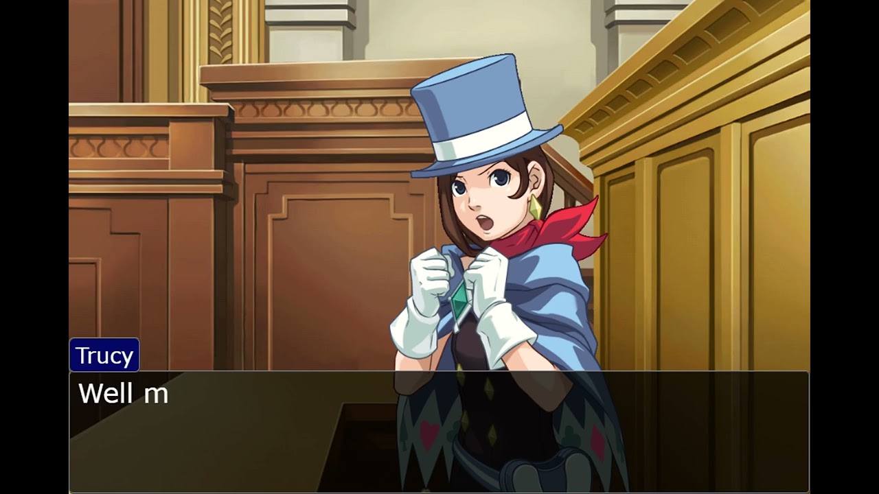 Apollo and Trucy discuss their powers