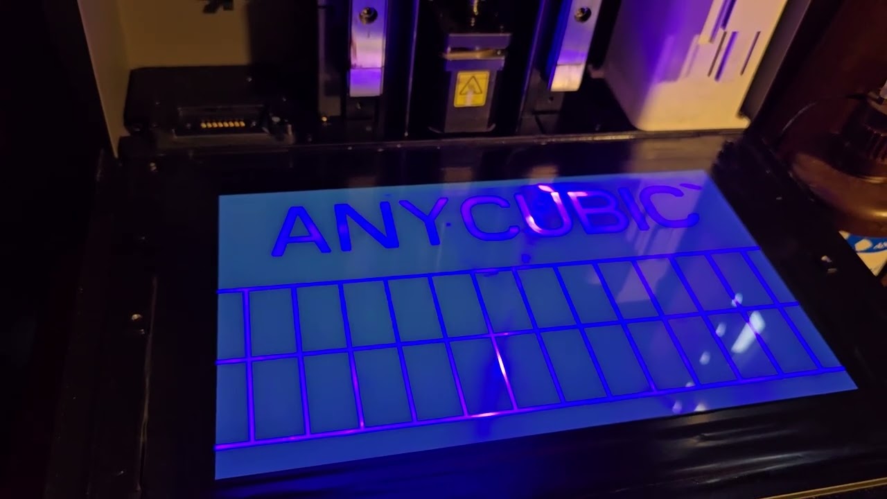 Anycubic Photon Mono M7 Max Exposure Test