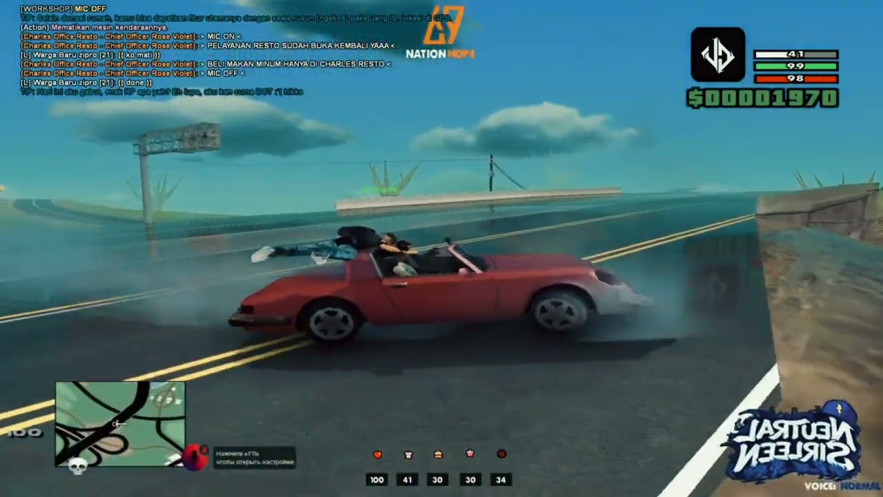 ACT 2 NEUTRAL IN NHRP | PENCARIAN HOOD #roleplay #gtasanandreas #neutralsirleen