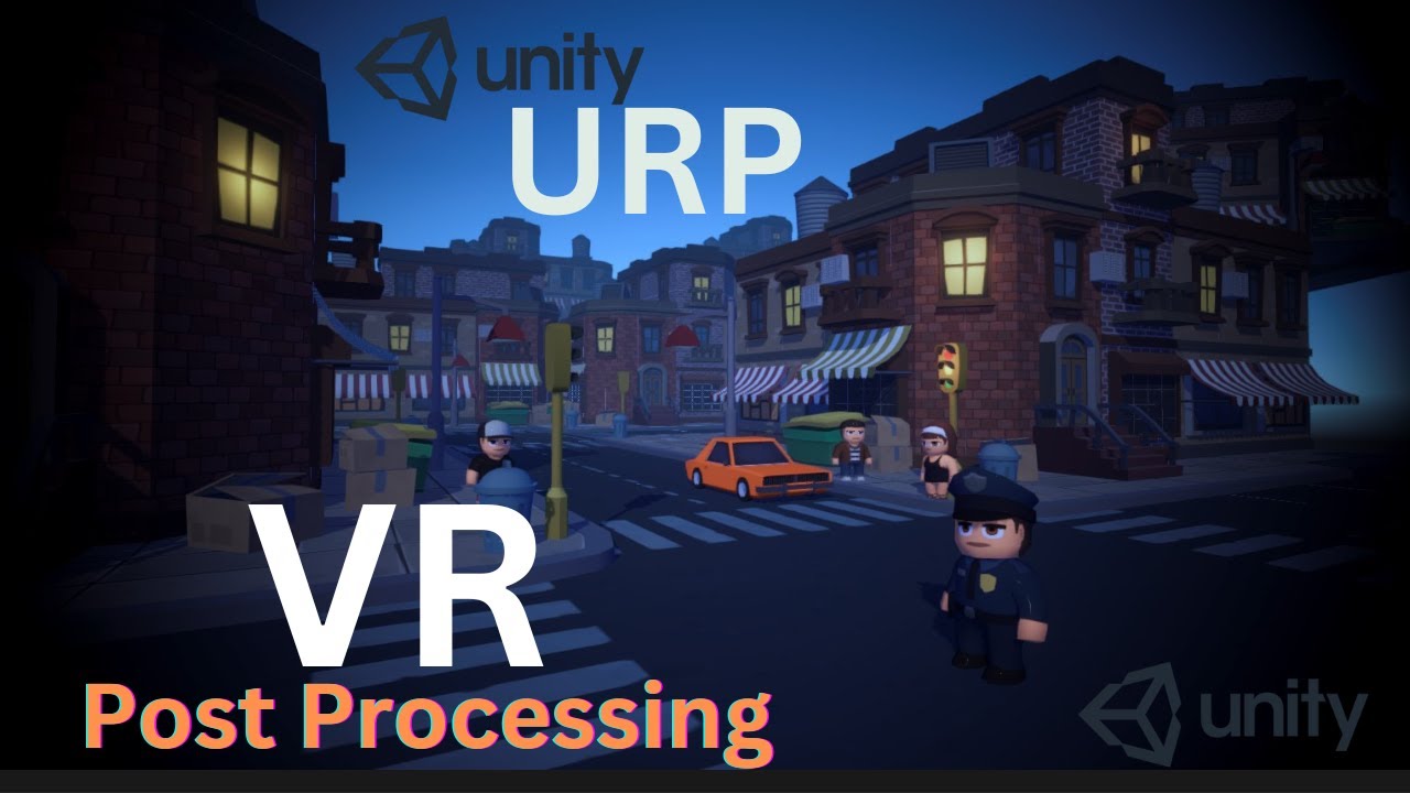 Постобработка для VR-приложений в UNITY URP | Nested Mango