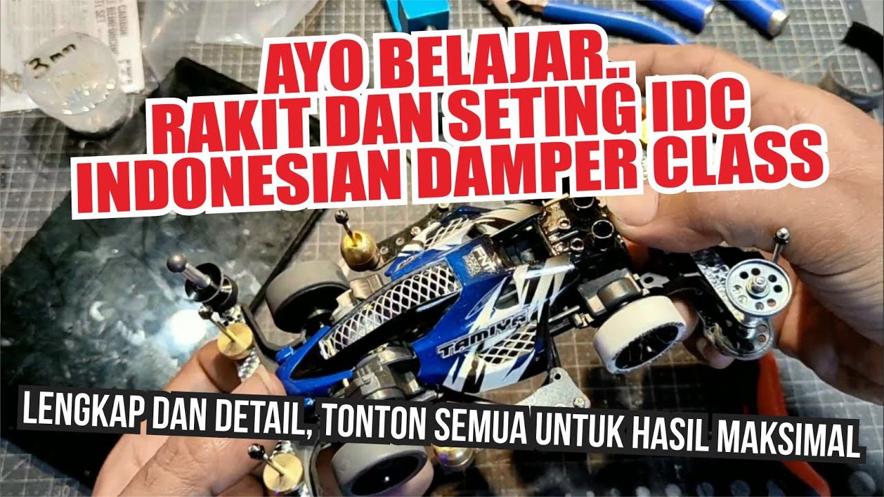 Tutorial dan Cara Rakit dan Setting IDC Damper Class Chassis SFM Lengkap dan Detail Untuk Pemula