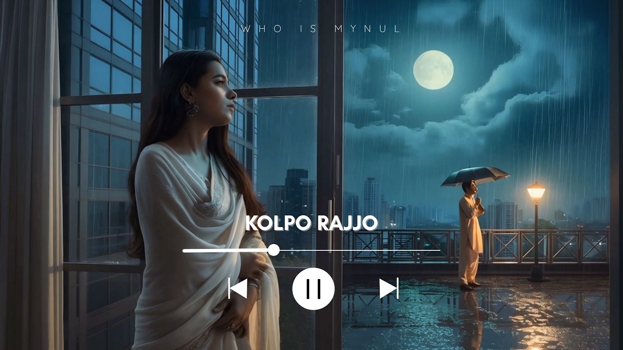Kolpo Rajjo Lyrics Video || Who Is Mynul