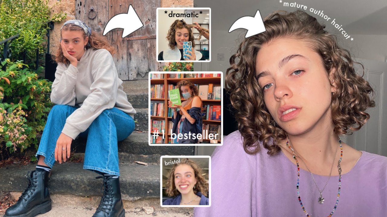 i cut my hair short and published a #1 bestselling book. what a WEEKEND
