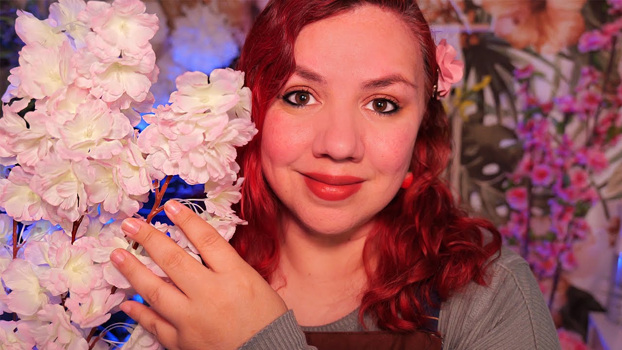 ASMR Roleplay 🌸 VENDEDORA de FLORES 🌸 Atencion Personal Para DORMIR en Español
