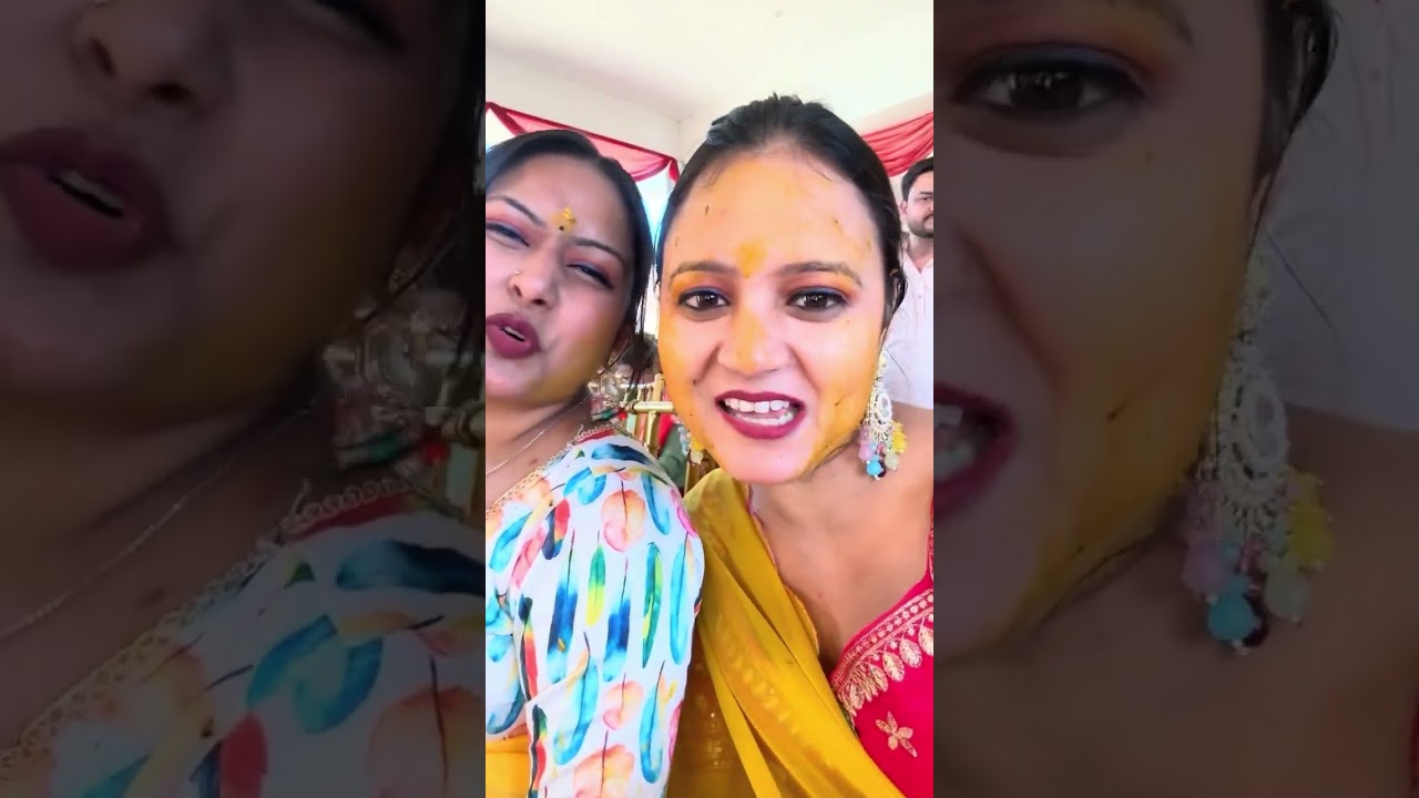 Aaj thi deepa ki haldi 
