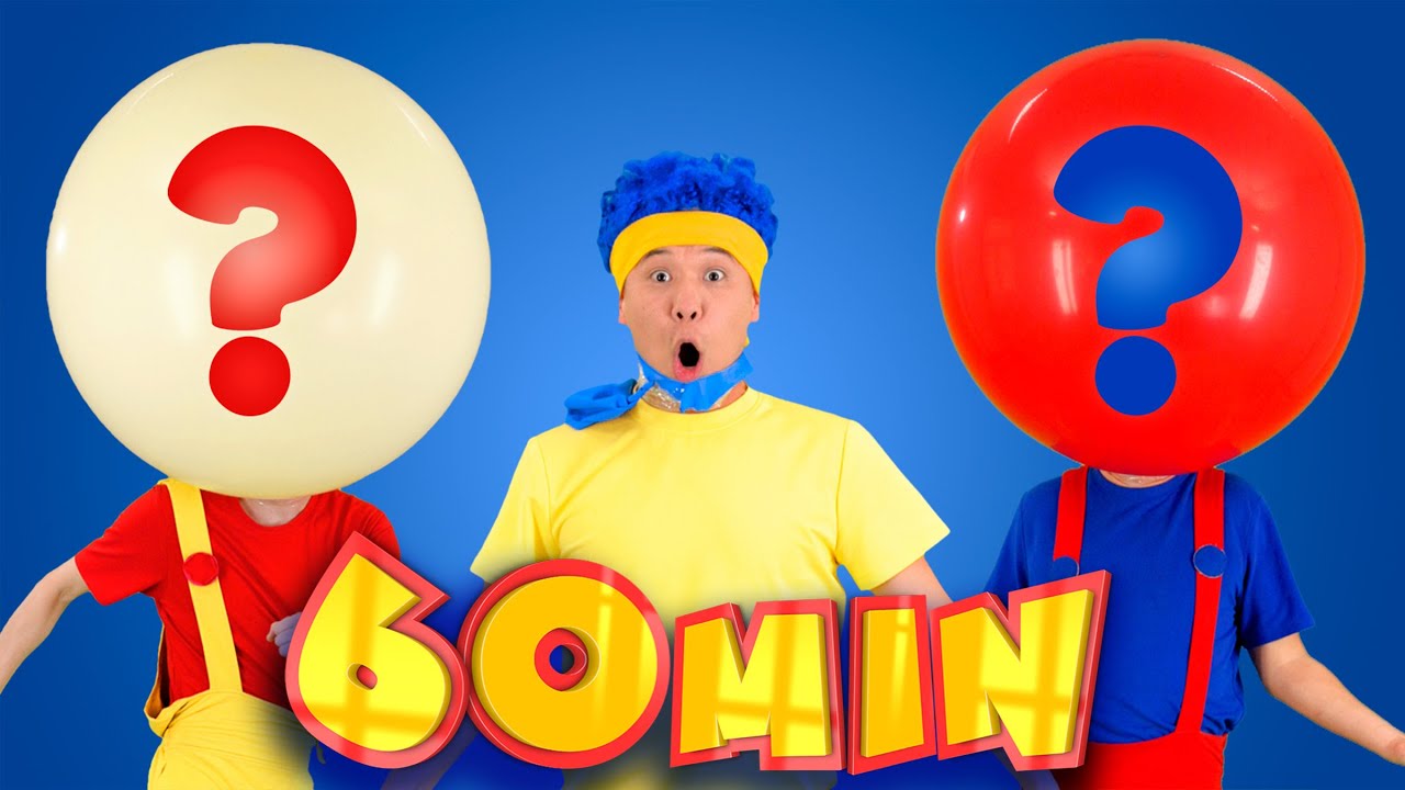 Guess Who is Inside the Balloon? | Mega Compilation | D Billions Kids Songs