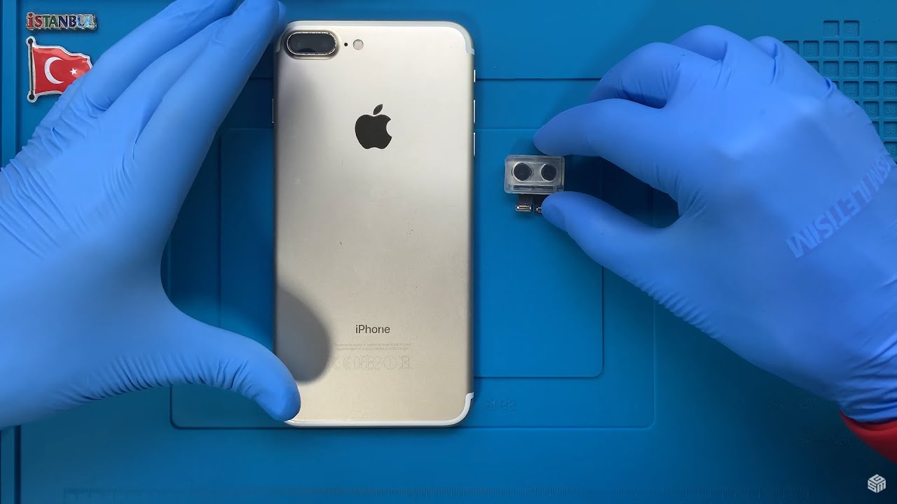Замена задней камеры iPhone 7 Plus
