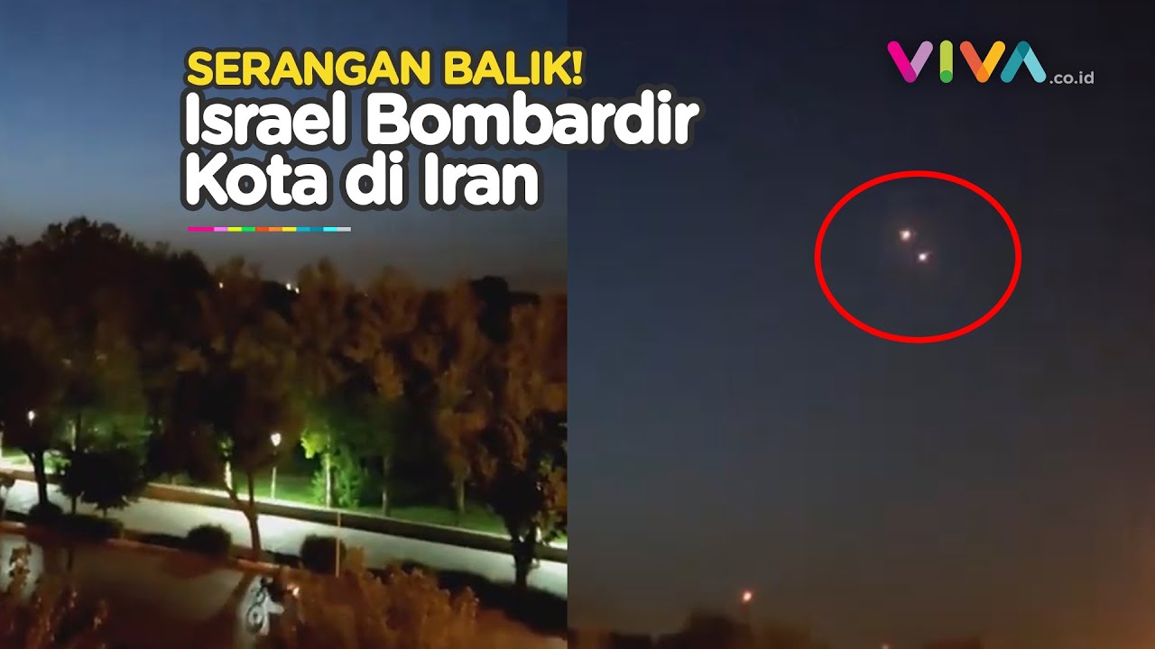 Emosi Meledak-ledak, Israel Serang Balik Iran