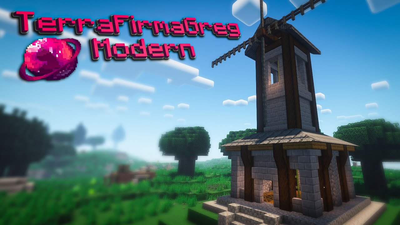 TFG-Modern 1.20.1 - Синяя/Красная Сталь -  Стрим 19.