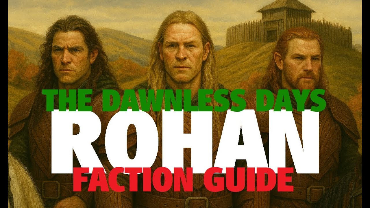 Theoden Rides Again! The Dawnless Days: Rohan Faction Guide - Total War Attila