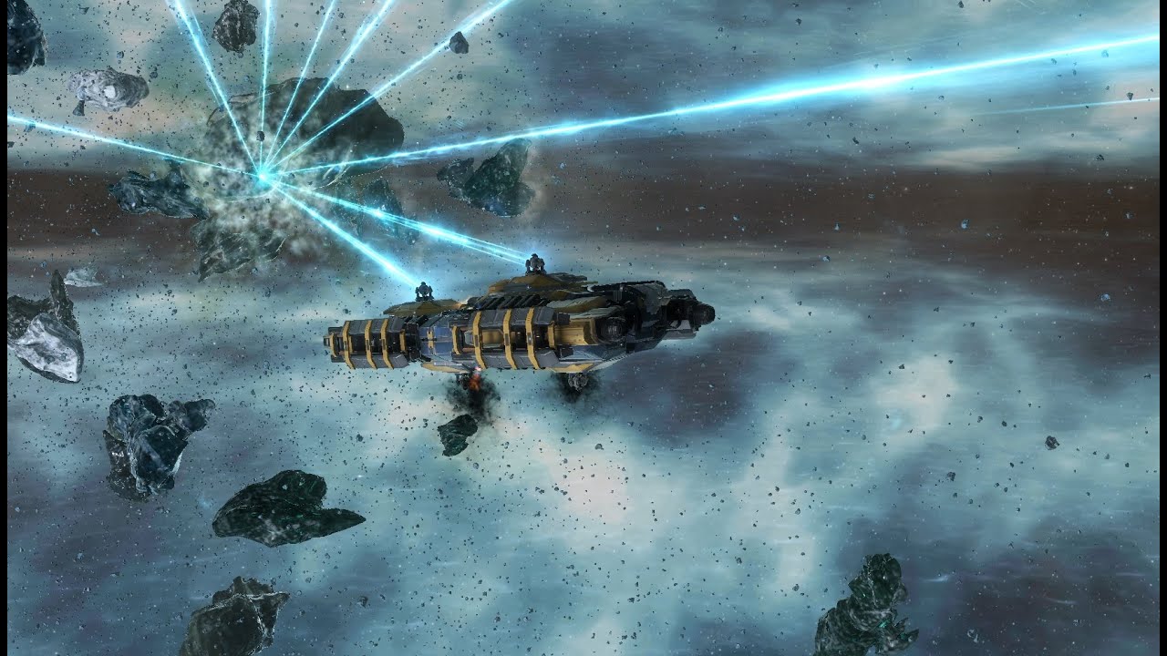 ♦ Eve Online - Ice Mining - Corporation event! ♦
