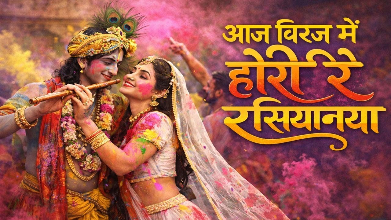 Aaj Biraj Mein Holi Re Rasiya | आज बिरज में होरी रे रसिया | holi bhajan | Holi Song| Holi 2026