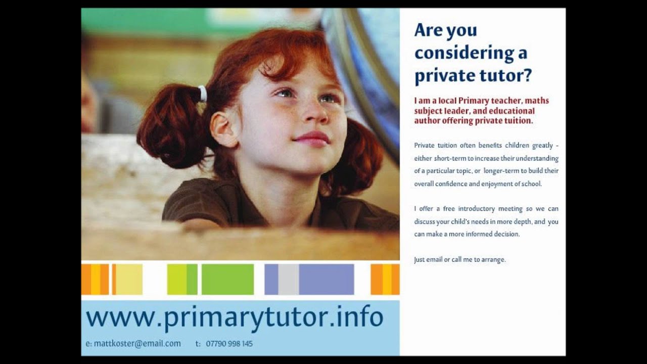 How to find a Private Tutor