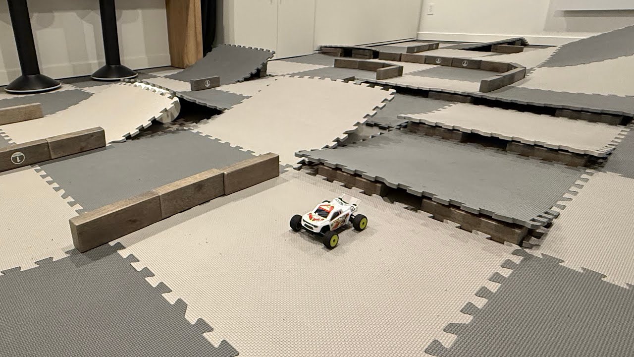 Losi Micro T Micro B foam tiles track setup