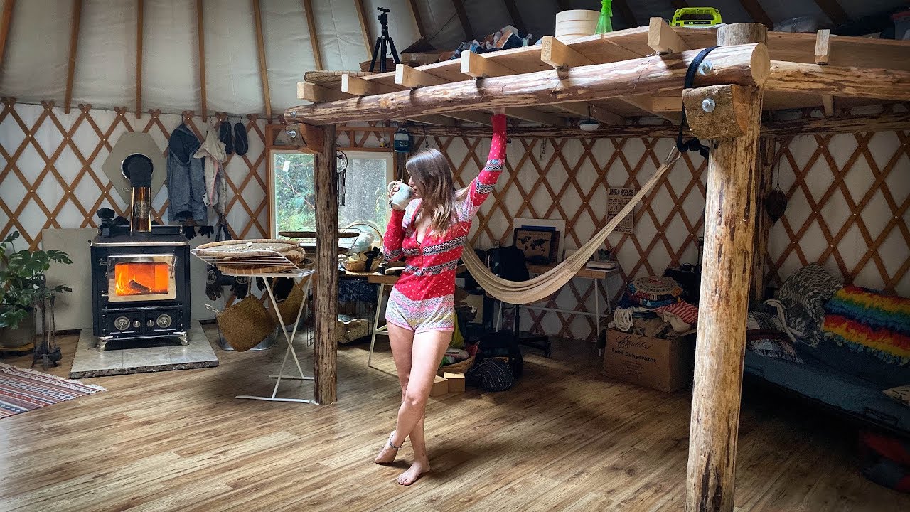My Morning Routine Living Off Grid in a Yurt - Ep. 57