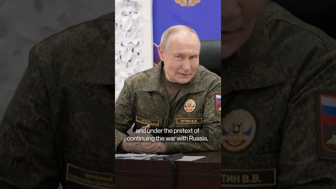 Putin Calls Ukraine Leadership an 'Organized Crime Syndicate'