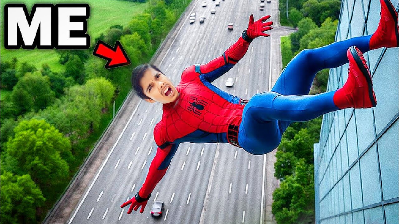 I Tried Spiderman Movie Stunt in 48 hours!