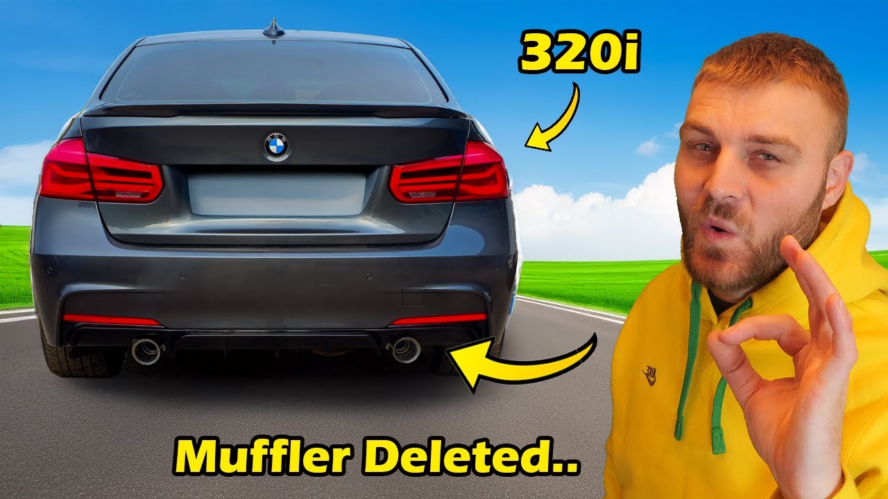 Удаление глушителя на 320i меня просто потрясло! ​​Звучит потрясающе!