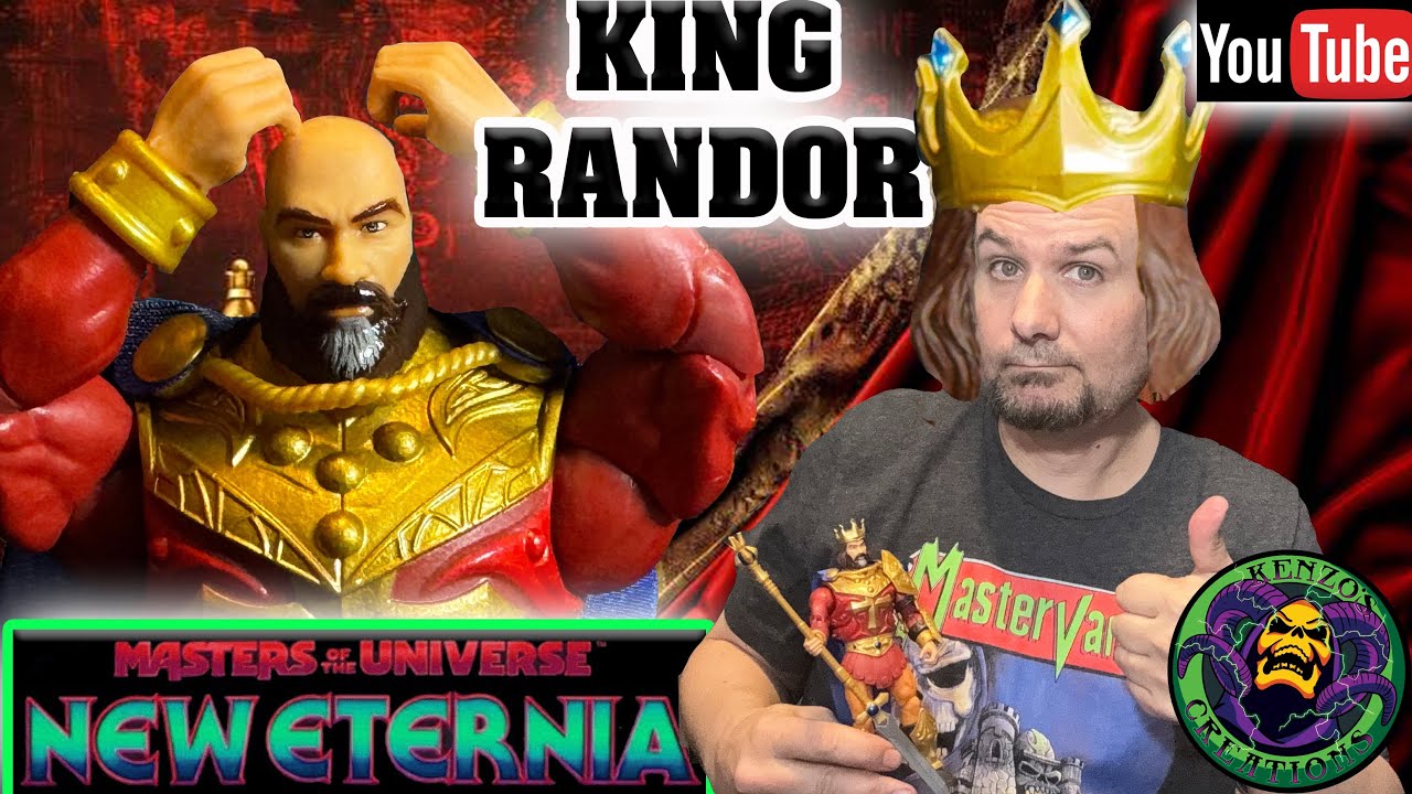 Masterverse New Eternia King Randor! Unboxing Review