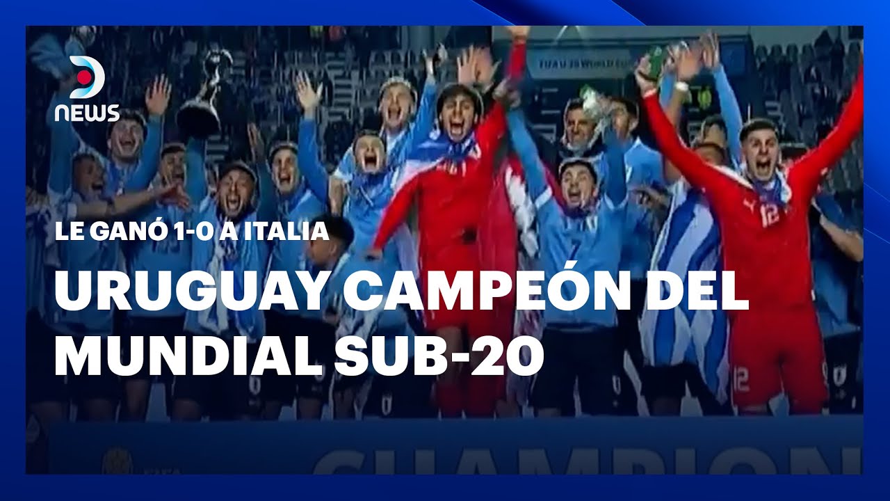 Uruguay campeón del #MundialSub20, la vuelta a Montevideo #DNEWS