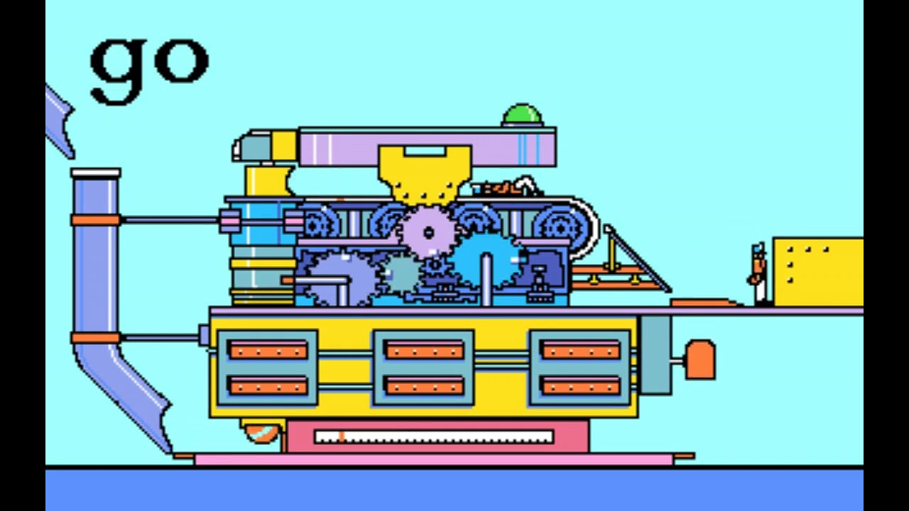 Stickybear Opposites (Optimum Resource) (MS-DOS) [1990] [PC Longplay]