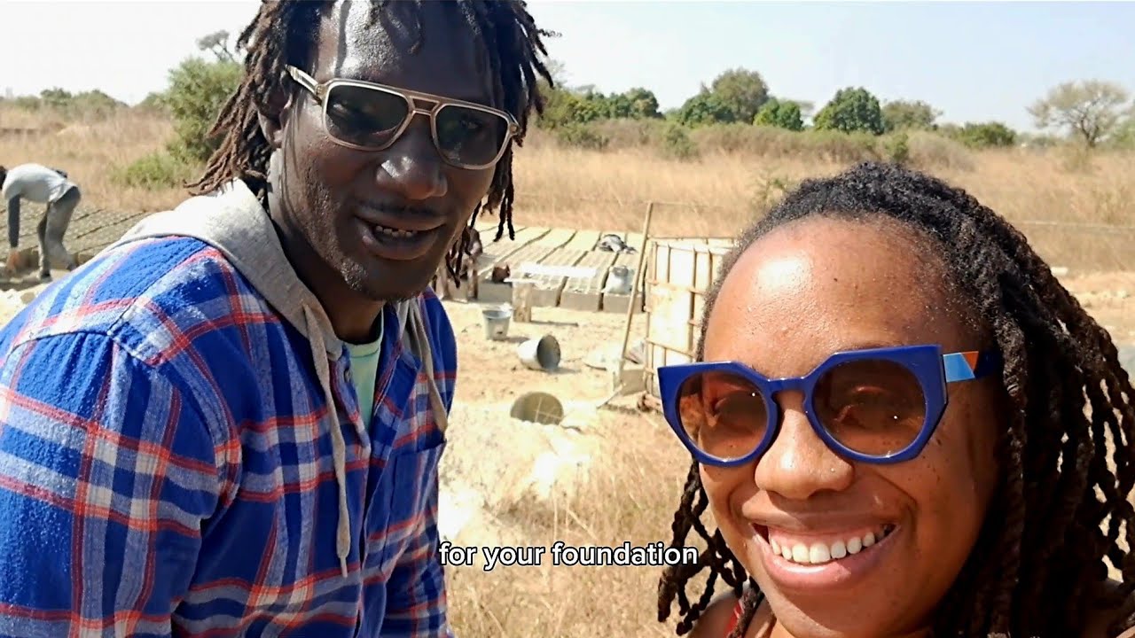 My Aunt Started Building her 1-bedroom Retirement Home | Living in Senegal 🇸🇳