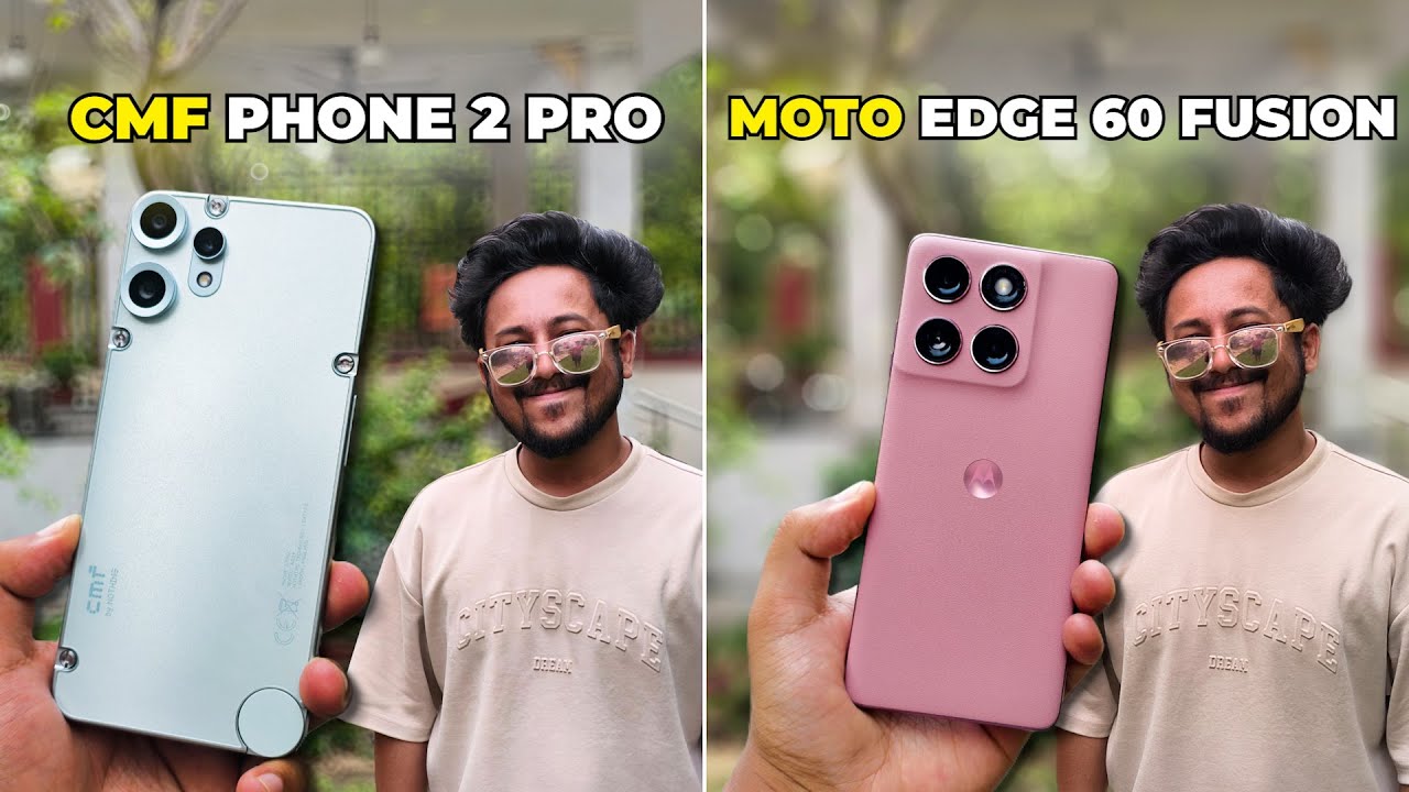 CMF Phone 2 Pro vs Moto Edge 60 Fusion 🤯 Confusion Clear!