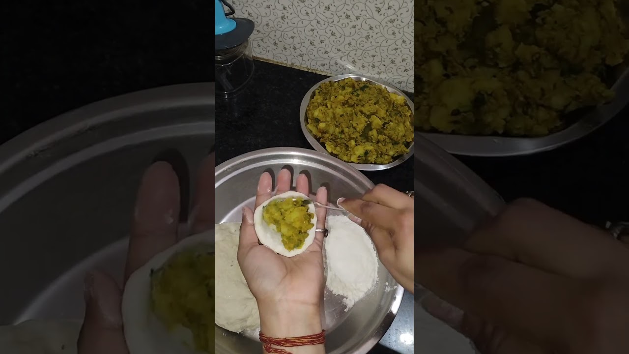 aaloo matar ki kachori. #food