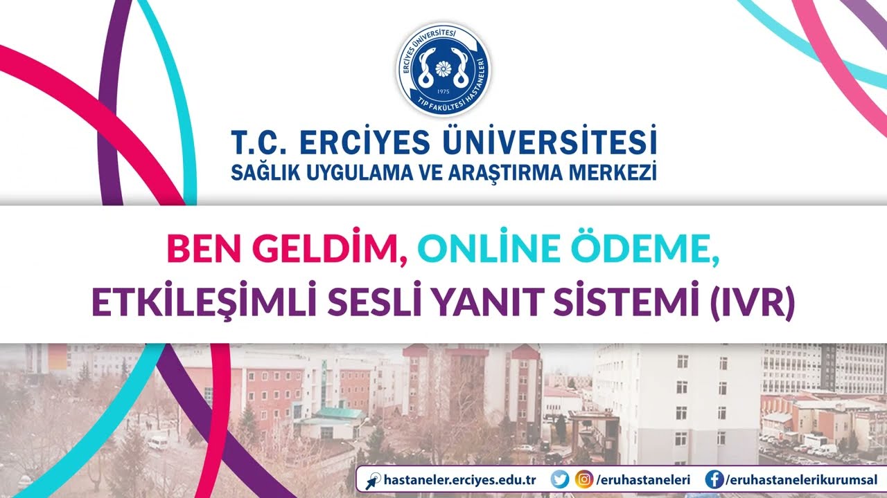 Ben geldim, Online &Ouml;deme, Etkileşimli Sesli Yanıt Sistemi (IVR)