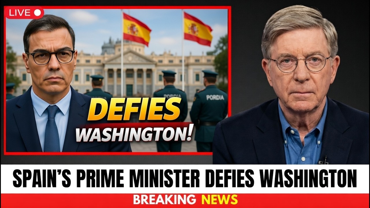 TENSIÓN DIPLOMÁTICA: El Presidente de España Desafía a Washington y Sacude la Política Internacional
