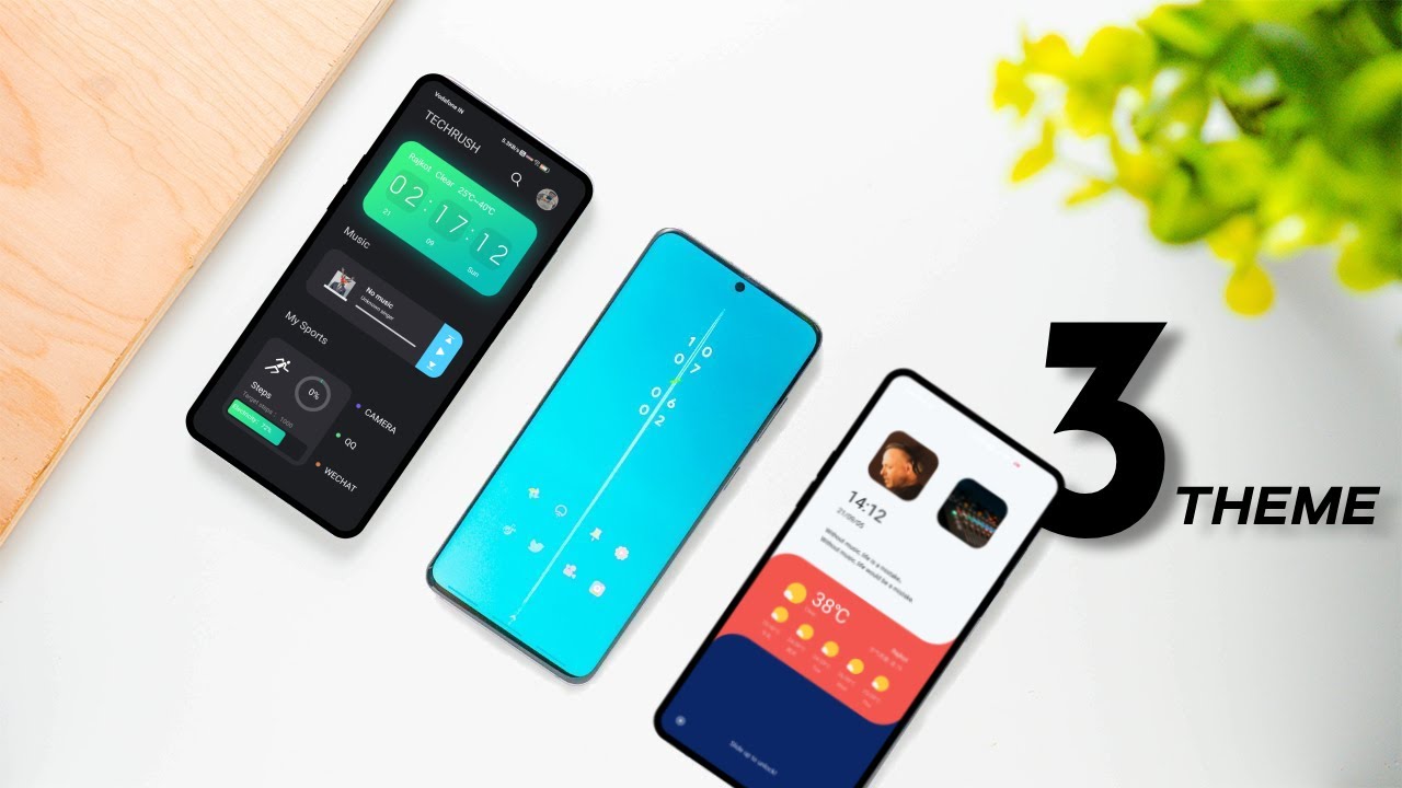 Top 3 Miui 12 VIP Themes | MIUI Theme Customization | Control Centre MIUI 12 || Ep 5