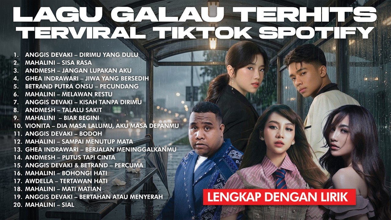 KUMPULAN LAGU GALAU TERHITS TIKTOK SPOTIFY - POP INDONESIA TERVIRAL