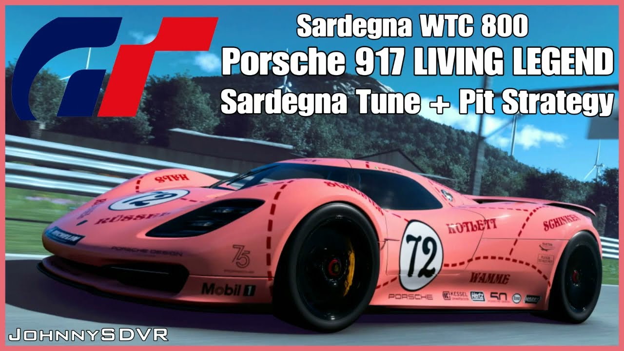 Gran Turismo 7 - Porsche 917 LIVING LEGEND Tune | Sardegna WTC 800 | 800PP Setup + Pit Strategy |