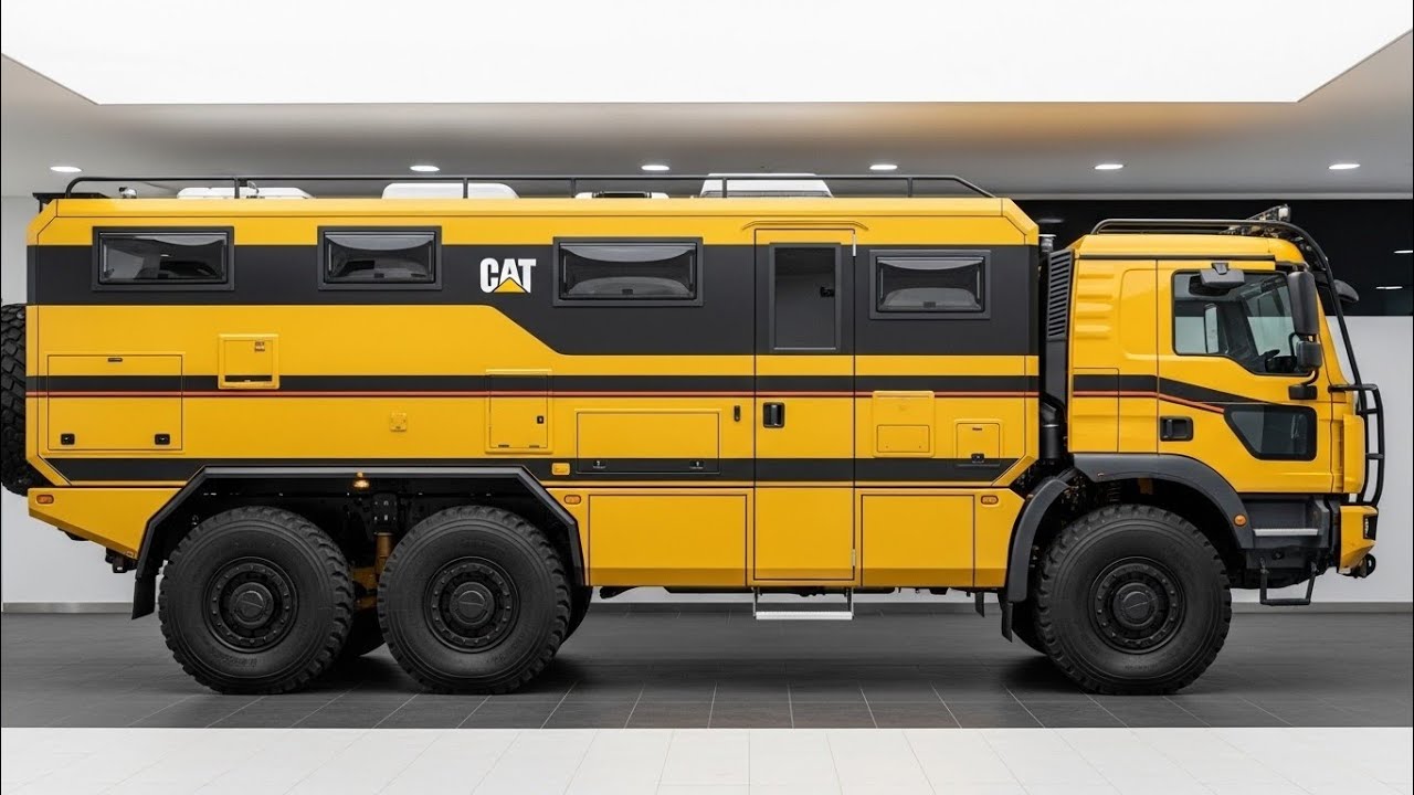 وحش الطرق الوعرة | شاحنة CAT 6x6 الجبّارة بتصميم عسكري وقوة لا تُقهر 2026
