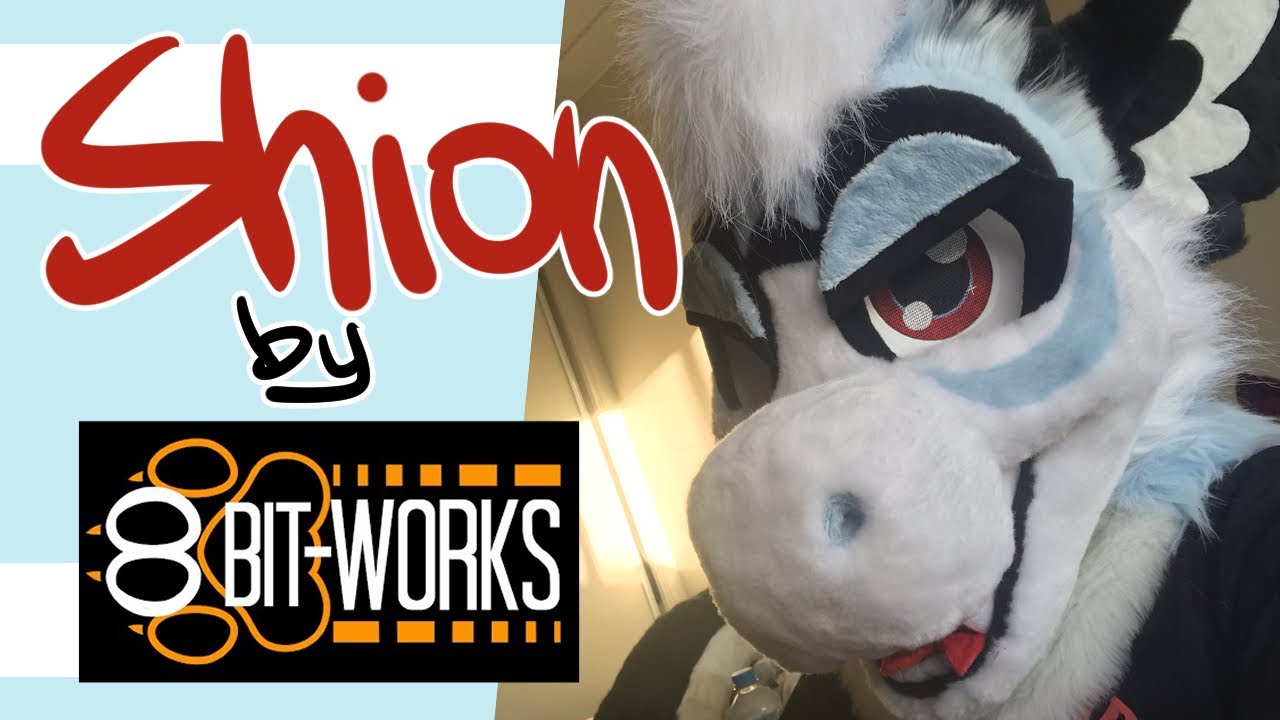 8BitWorks Fursuit Partial Unboxing - Shion the Dragon
