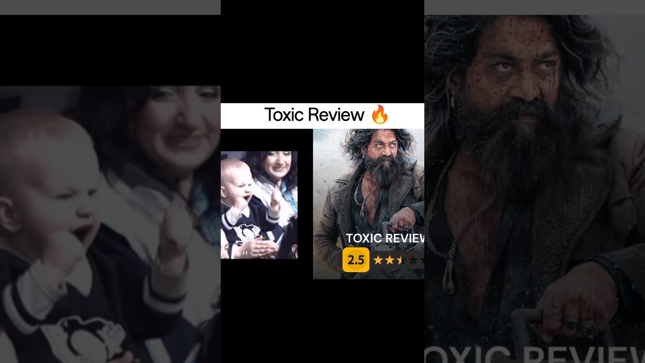 toxic IMDB rating 😭#toxic #toxicmovie #shorts #toxicmoviereview