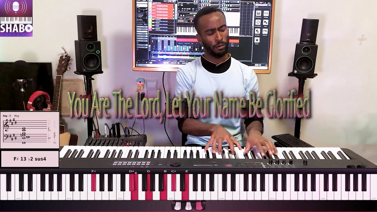 You Are The Lord, Let Your Name Be Glorified - Piano (Worship)